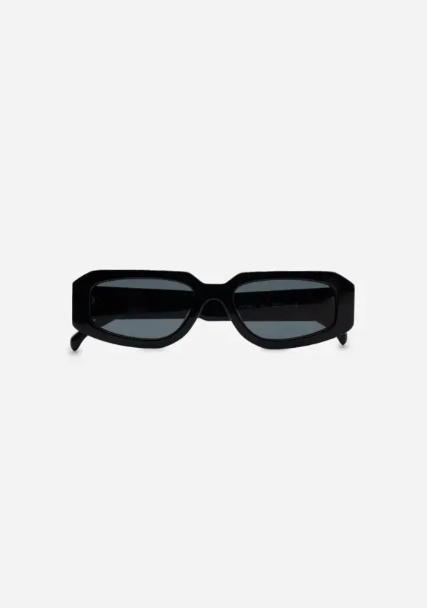 Artisan Deus Phos sunglasses black with black light grey ens thick acetate womens sunglasses